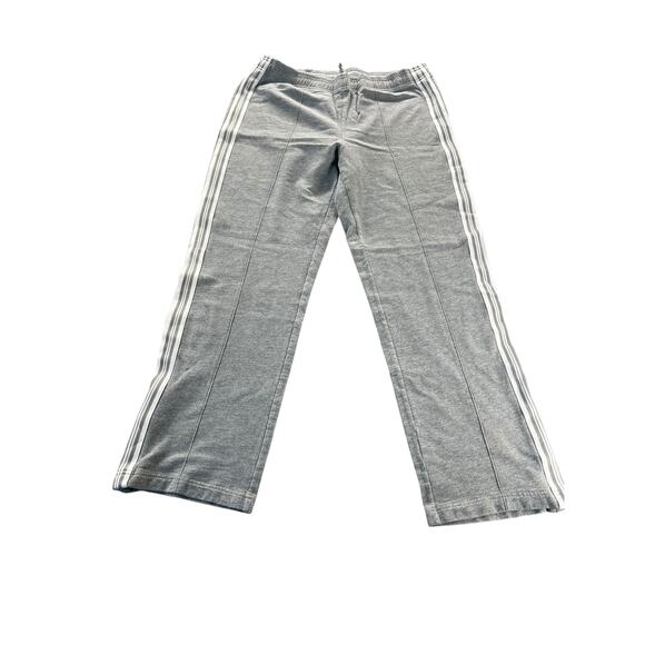 Aspire Heathered Gray White Side Stripe Pull-On Sweatpants Women's Size Large - Picture 1 of 8